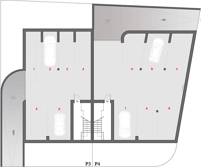 Amadeo II underground floor plan