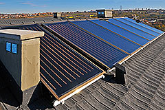 Rehau Solect thermal solar panels