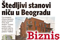 Biznis: “Apartments saving energy are emerging in Belgrade”