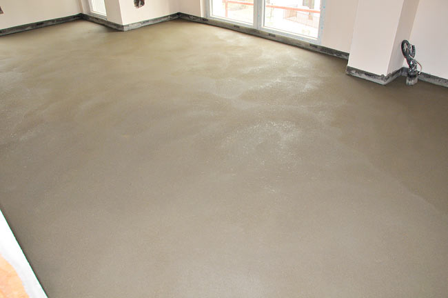 finished screed - 1