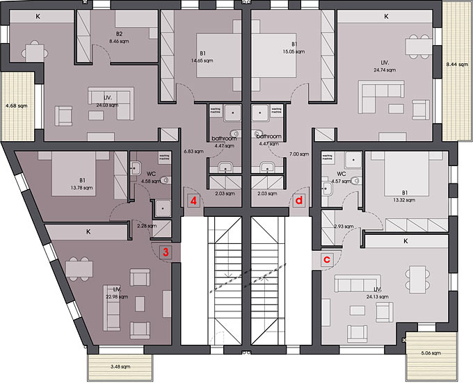 Amadeo first floor plan