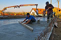 Ravnanje betona prizemlja