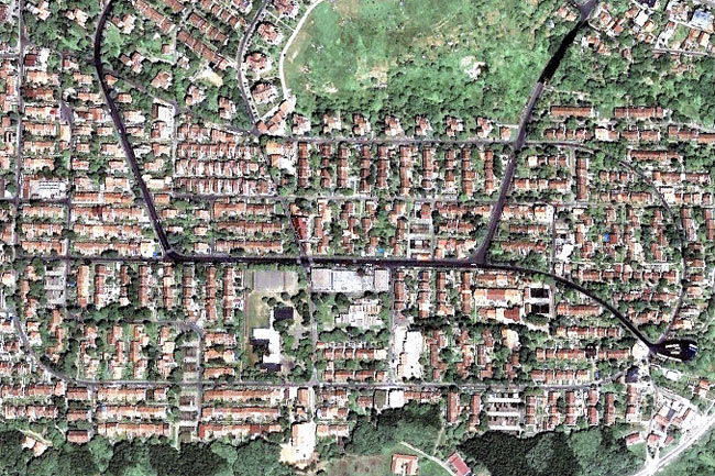 Primer planske gradnje u Beogradu
