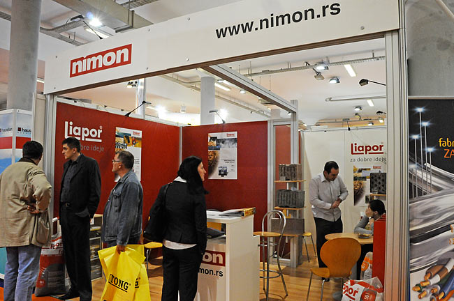 Liapor - Nimon stand at the SEEBBE 2010 fair