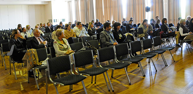 Audience during the conference SEEBBE 2010