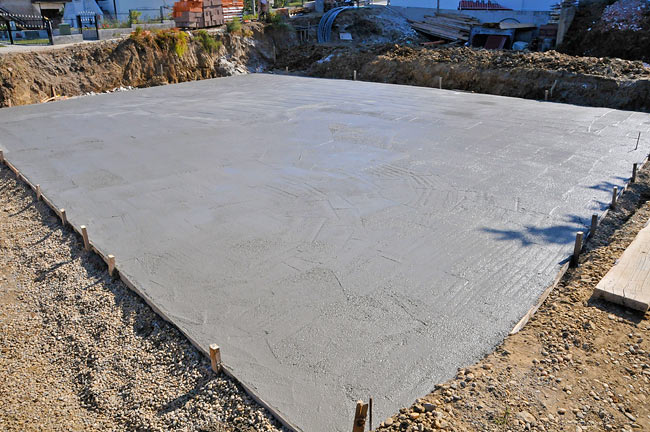 Footer slab finished - 2