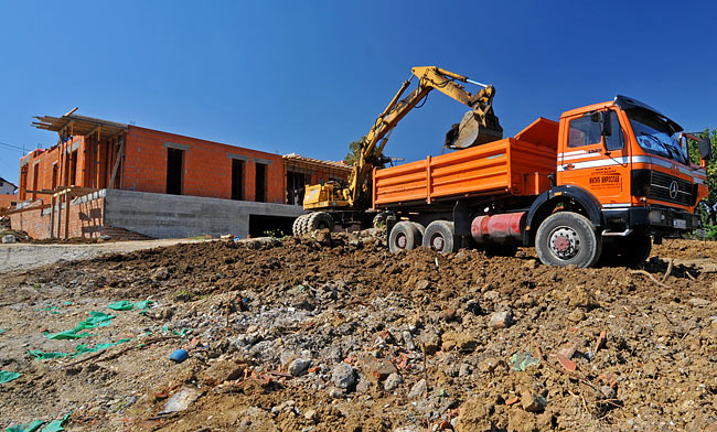 Preparation of Amadeo II's land with Amadeo in the background