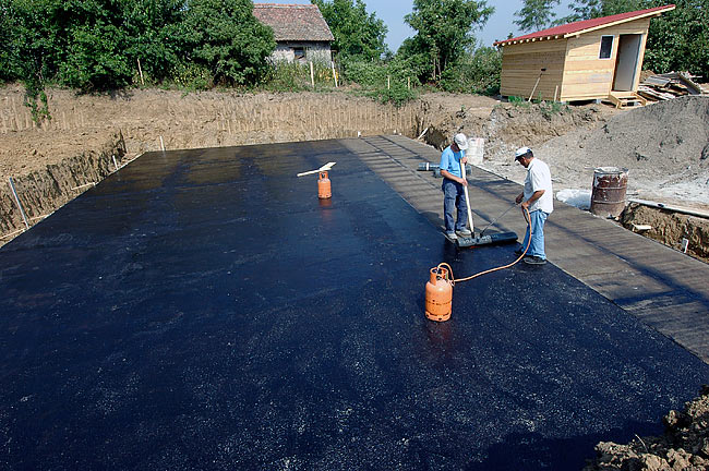 Waterproofing layer with Index Spunbond 04