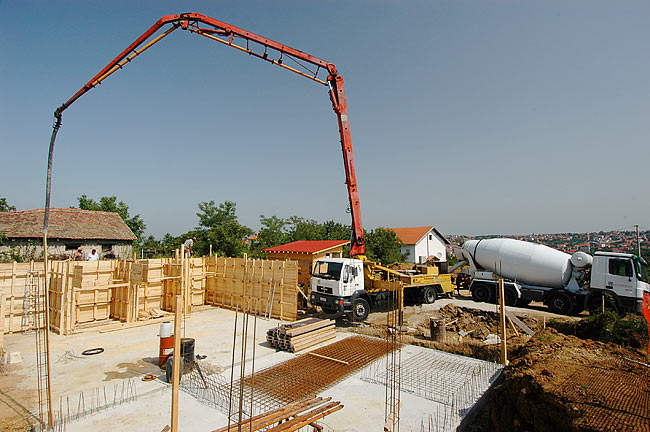 MARMIL inženjering concrete pump and mixer trucks