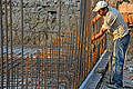 Izgradnja armirano-betonske ploče za Amadeo II