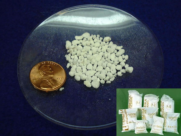 Expanded perlite